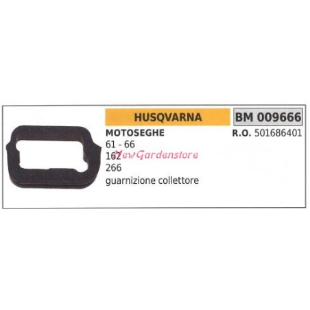 Joint de collecteur d'admission HUSQVARNA 61 66 162 266 009666 | Newgardenstore.eu