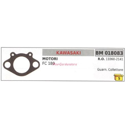 Joint collecteur KAWASAKI tondeuse FC 180 018083 | Newgardenstore.eu