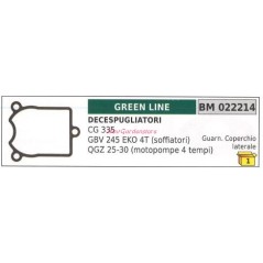 Gasket side cover GREENLINE brushcutter CG 335 022214 | Newgardenstore.eu