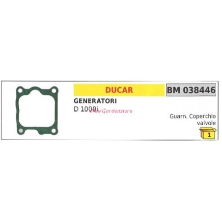 Junta tapa válvulas generador DUCAR D 1000i 038446 | Newgardenstore.eu