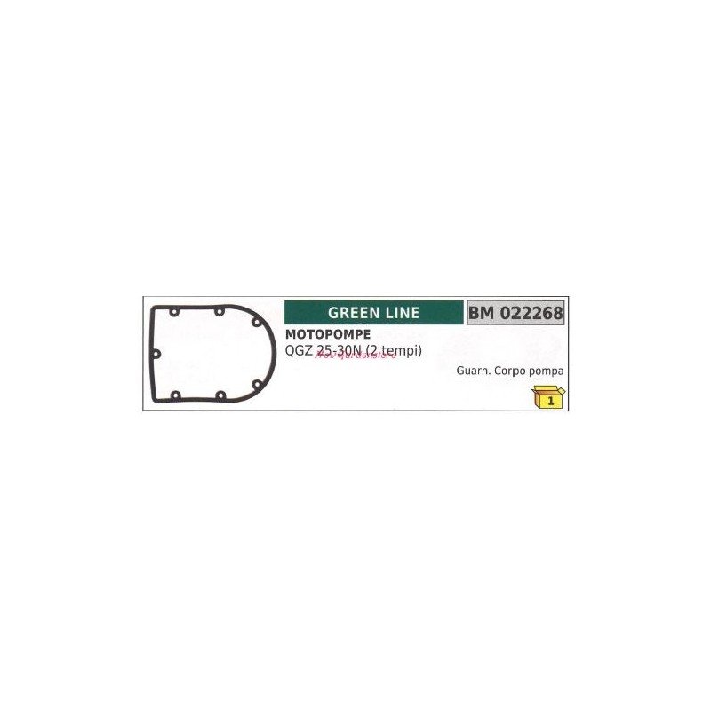 Guarnizione corpo GREENLINE motopompa QGZ 25 30 2 TEMPI 022268