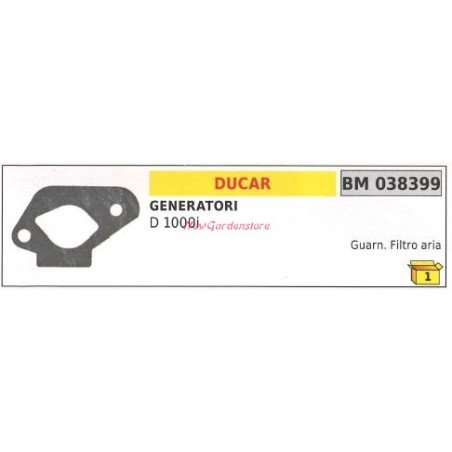 Joint filtre à air DUCAR generator D 1000i 038399 | Newgardenstore.eu