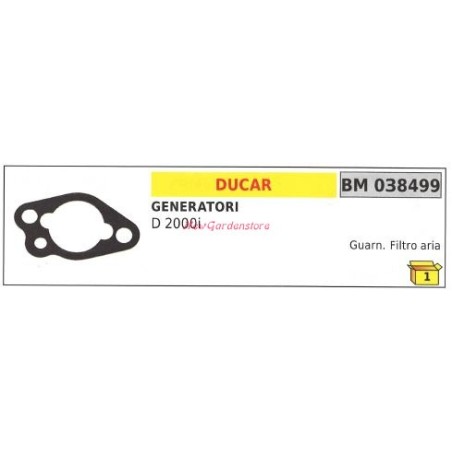 DUCAR Generator D 2000i 038499 Dichtung Luftfilter | Newgardenstore.eu