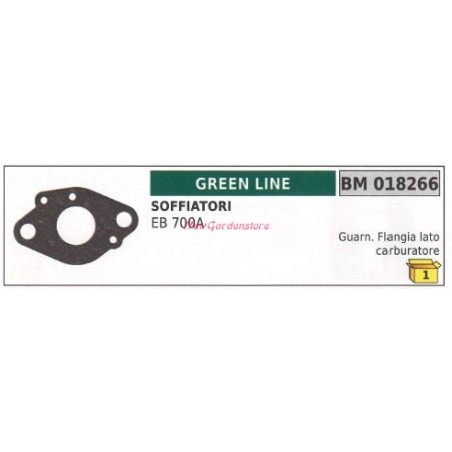 Gasket carburettor side flange GREENLINE blower EB 700A 018266 | Newgardenstore.eu