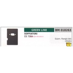 Dichtung zylinderseitiger Flansch GREENLINE Gebläse EB 700A 018263 | Newgardenstore.eu