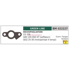 Guarnizione flangia termica GREENLINE decespugliatore CG 335 022227 | Newgardenstore.eu