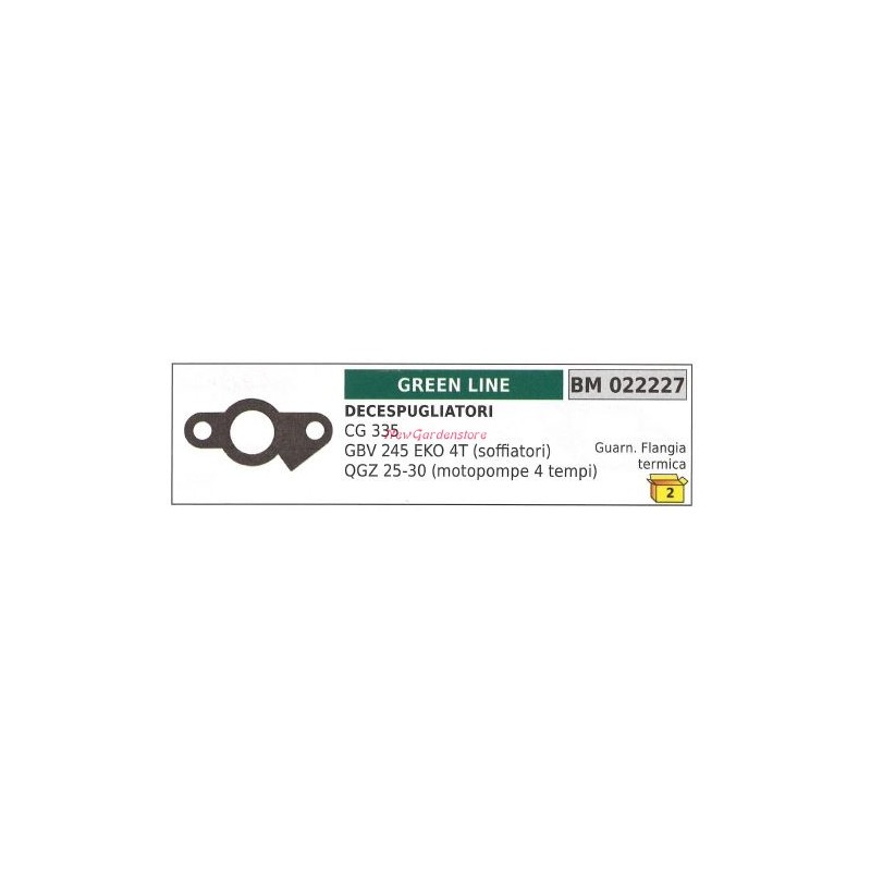 Gasket thermal flange GREENLINE brushcutter CG 335 022227