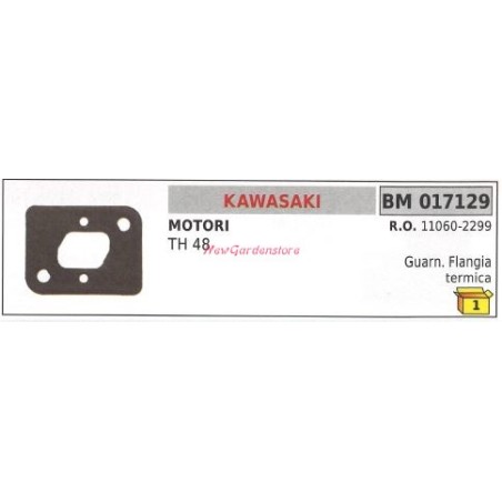 Joint bride silencieux KAWASAKI tagliasiepe TH 48 017129 | Newgardenstore.eu