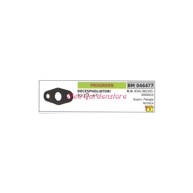 Joint bride thermique PROGREEN débroussailleuse PG 314 4T 046477