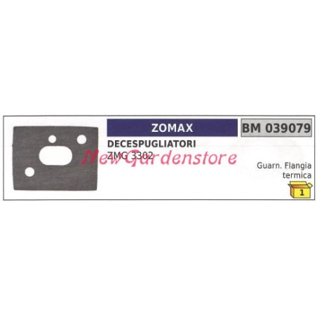 Guarnizione flangia termica ZOMAX decespugliatore ZMG 3302 039079 | Newgardenstore.eu
