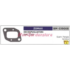 Gasket heat flange ZOMAX brushcutter ZMG 5303 039008 | Newgardenstore.eu