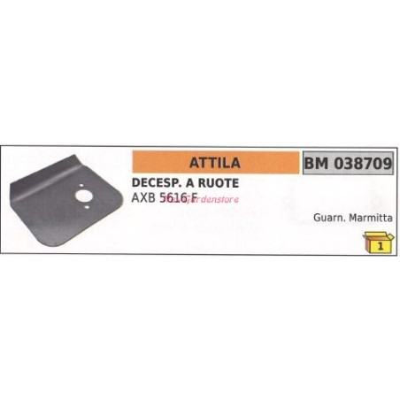 Junta escape ATTILA desbrozadora AXB 5616F 038709 | Newgardenstore.eu