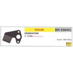 Junta silenciador generador DUCAR D 1000i 038451 | Newgardenstore.eu