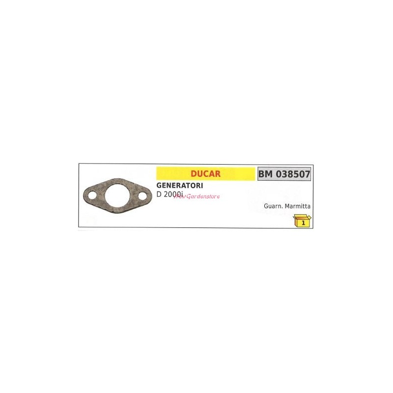 Gasket muffler DUCAR generator D 2000i 038507