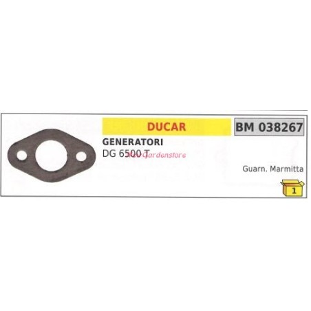 Gasket muffler DUCAR generator DG 6500T 038267 | Newgardenstore.eu