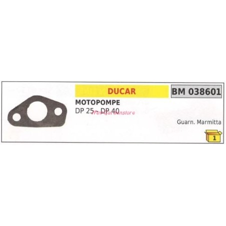 Auspuffdichtung DUCAR Motorpumpe DP 25 40 038601 | Newgardenstore.eu