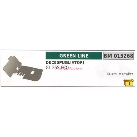 Guarnizione marmitta GREENLINE decespugliatore GL 26S ECO 015268 | Newgardenstore.eu