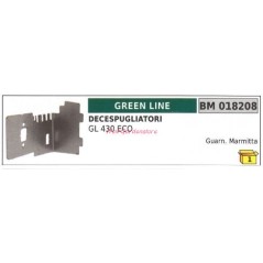 Junta escape GREENLINE desbrozadora GL 430 ECO 018208 | Newgardenstore.eu