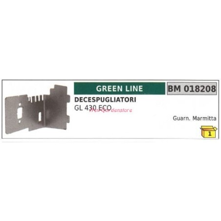 Auspuffdichtung GREENLINE Freischneider GL 430 ECO 018208 | Newgardenstore.eu