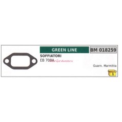 Gasket muffler GREENLINE blower EB 700A 018259 | Newgardenstore.eu