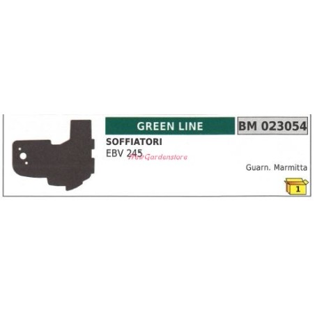 Gasket muffler GREENLINE blower EBV 245 023054 | Newgardenstore.eu