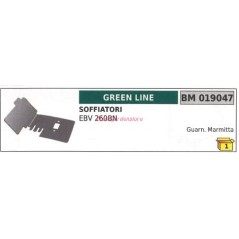 Gasket muffler GREENLINE blower EBV 260BN 019047 | Newgardenstore.eu