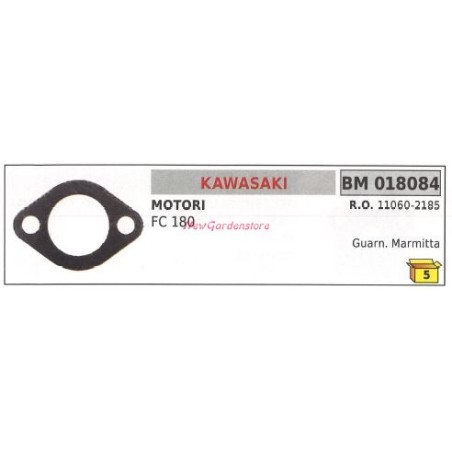 Junta silenciador KAWASAKI cortacésped FC 180 018084 | Newgardenstore.eu