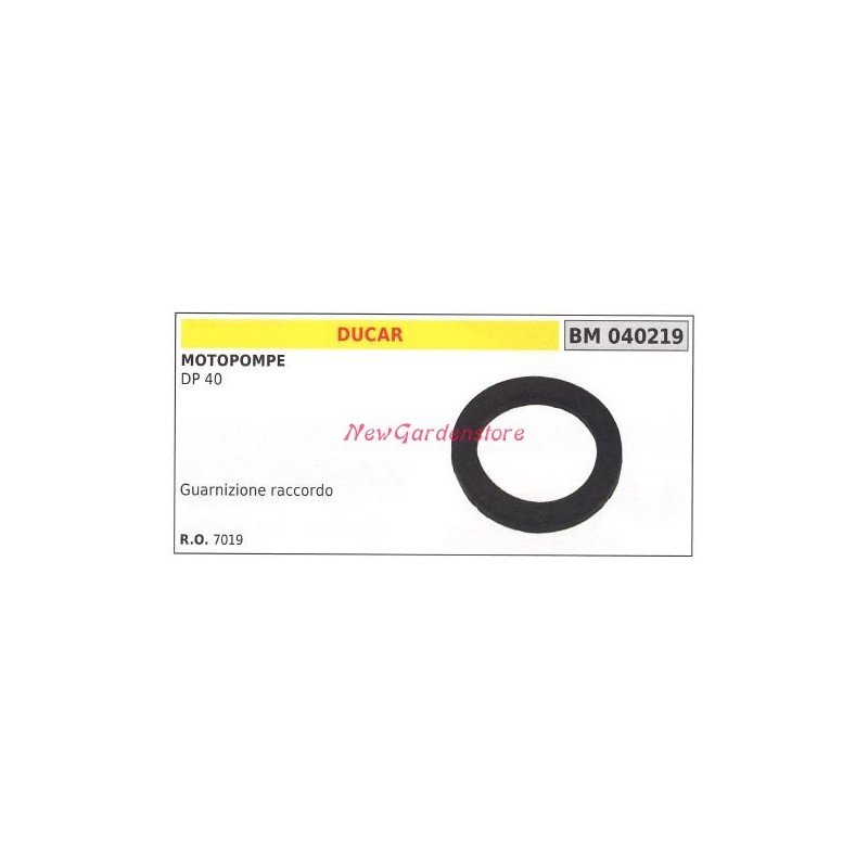 Coupling gasket DUCAR motor pump DP 40 040219