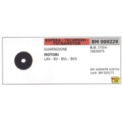 Lawn mower gasket ASPERA LAV - BV - BVL - BVS 27554 - 29630075