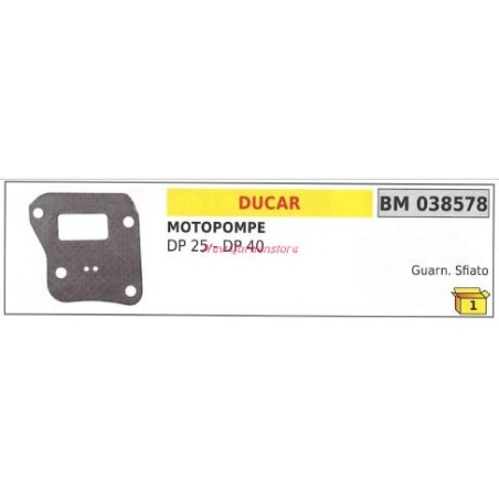 Entlüftungsdichtung DUCAR-Motorpumpe DP 25 40 038578 | Newgardenstore.eu