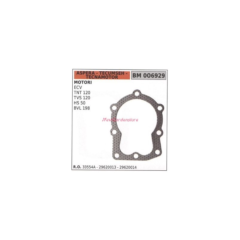 Joint de tête de tondeuse de tracteur de pelouse ASPERA ECV 006929