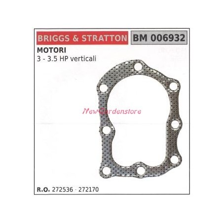 Cylinder head gasket B&S lawn tractor lawn mower model 3 3.5 HP 006932 | Newgardenstore.eu