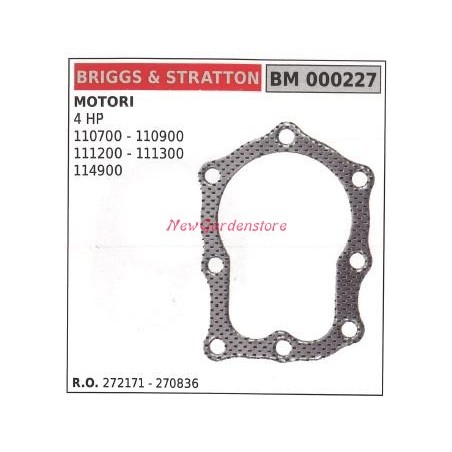 Cylinder head gasket B&S lawn tractor mower mower model 4 HP 000227 | Newgardenstore.eu