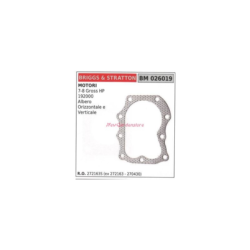 Guarnizione testata B&S trattorino tagliaerba rasaerba modello 7 8 HP 026019