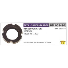 Antivibration rear clutch TAYA brushcutter 3600S-W 4200S-W 008490