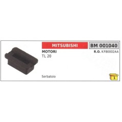 Amortiguador de vibraciones para depósito MITSUBISHI TL 20 TL20 001040 | Newgardenstore.eu