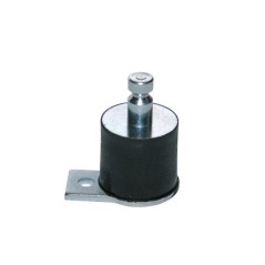 Amortiguador de vibraciones de bloque corto + brida compatible con motosierras JONSERED 820 - 830 - 920
