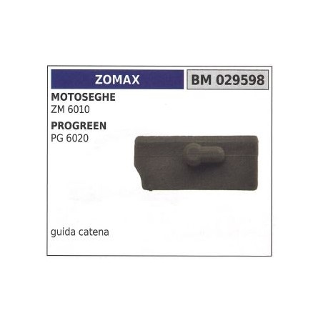Guide-chaîne ZOMAX pour tronçonneuse ZM 6010 029598 | Newgardenstore.eu