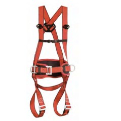 Fall arrest harness with positioning belt has anchor point | Newgardenstore.eu