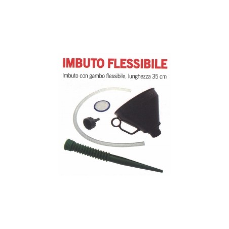 Embudo con vástago flexible longitud 35 cm código 016523 | Newgardenstore.eu