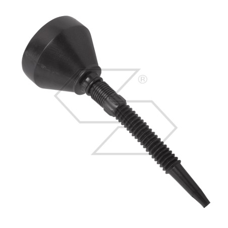 Entonnoir noir avec extension flexible Ø 140mm pour le transfert de carburant | Newgardenstore.eu