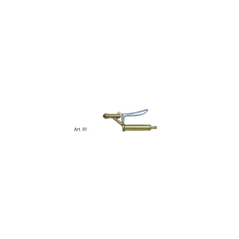 Large TECNOSPRAY 10 mm diameter brass lever handle for hand sprayer