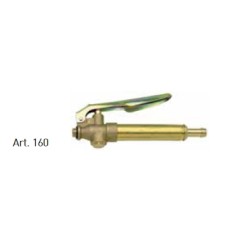 Lightweight lever handle diameter 10 mm brass TECNOSPRAY for sprayer | Newgardenstore.eu