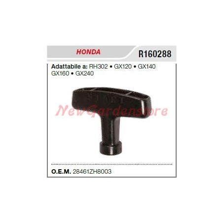 HONDA starter handle for GX120 140 lawn mower mower R160288 | Newgardenstore.eu
