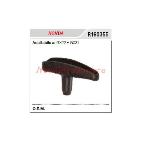 Poignée de démarrage HONDA pour tondeuse GX22 31 R160355 | Newgardenstore.eu