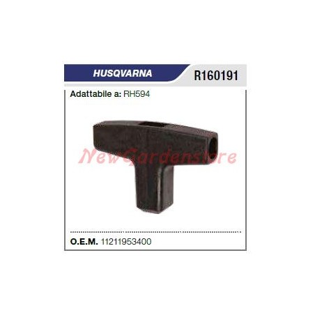 HUSQVARNA starter handle for RH594 ride-on mower R160191 | Newgardenstore.eu