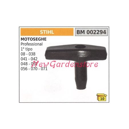 Poignée de démarrage STIHL moteur de tronçonneuse 08 038 041 042 048 051 056 002294 | Newgardenstore.eu