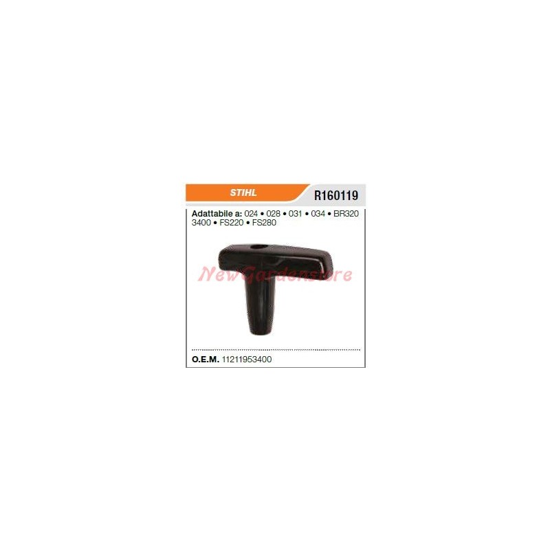 Mango de arranque para motosierra STIHL 024 028 031 034 BR320 3400 R160119