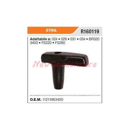 STIHL chainsaw starter handle 024 028 031 034 BR320 3400 R160119 | Newgardenstore.eu