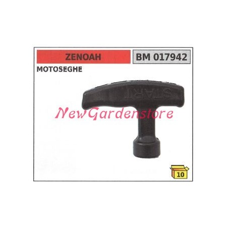 Impugnatura avviamento ZENOAH motore motosega 017942 | Newgardenstore.eu